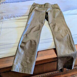 Chanel Dark Brown Leather Pant